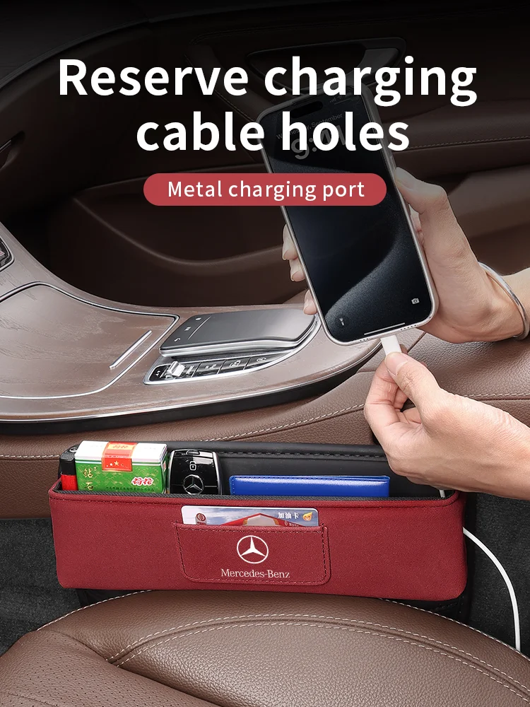 Car Seat Crevice Slot Organizer Chamois Fur Storage Box For Mercedes-Benz A C E R S V Class AMG Sprinter GLC ML SLK GLA GLK Vito
Car Seat Crevice Slot Organizer Chamois Fur Storage Box For Mercedes-Benz A C E R S V Class AMG Sprinter GLC ML SLK GLA GLK Vito