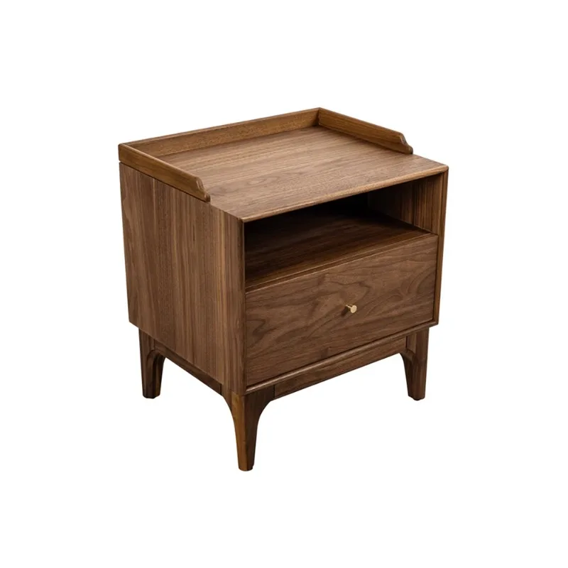 New Chinese black walnut solid wood bedside table bedside storage cabinet bedroom bedside storage cabinet
New Chinese black walnut solid wood bedside table bedside storage cabinet bedroom bedside storage cabinet