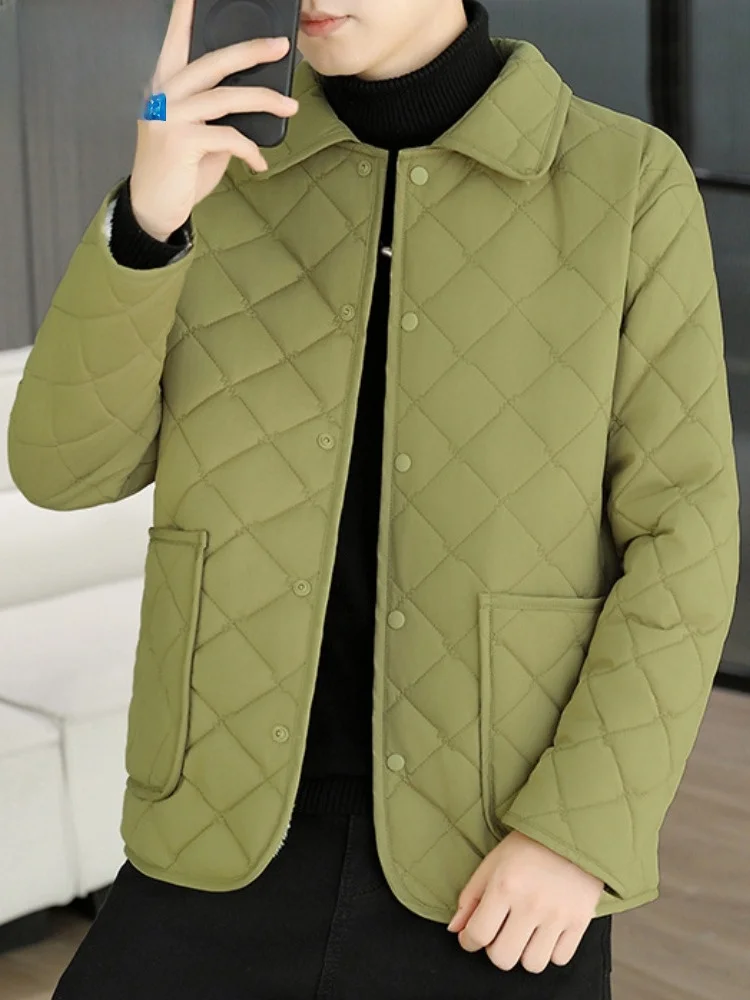 Paul Men's Cotton Jaet Thiened Fce Lined Loose Fit Collared Casual Outerwear Faionable Autumn Winter Coat for Men
Paul Men's Cotton Jaet Thiened Fce Lined Loose Fit Collared Casual Outerwear Faionable Autumn Winter Coat for Men