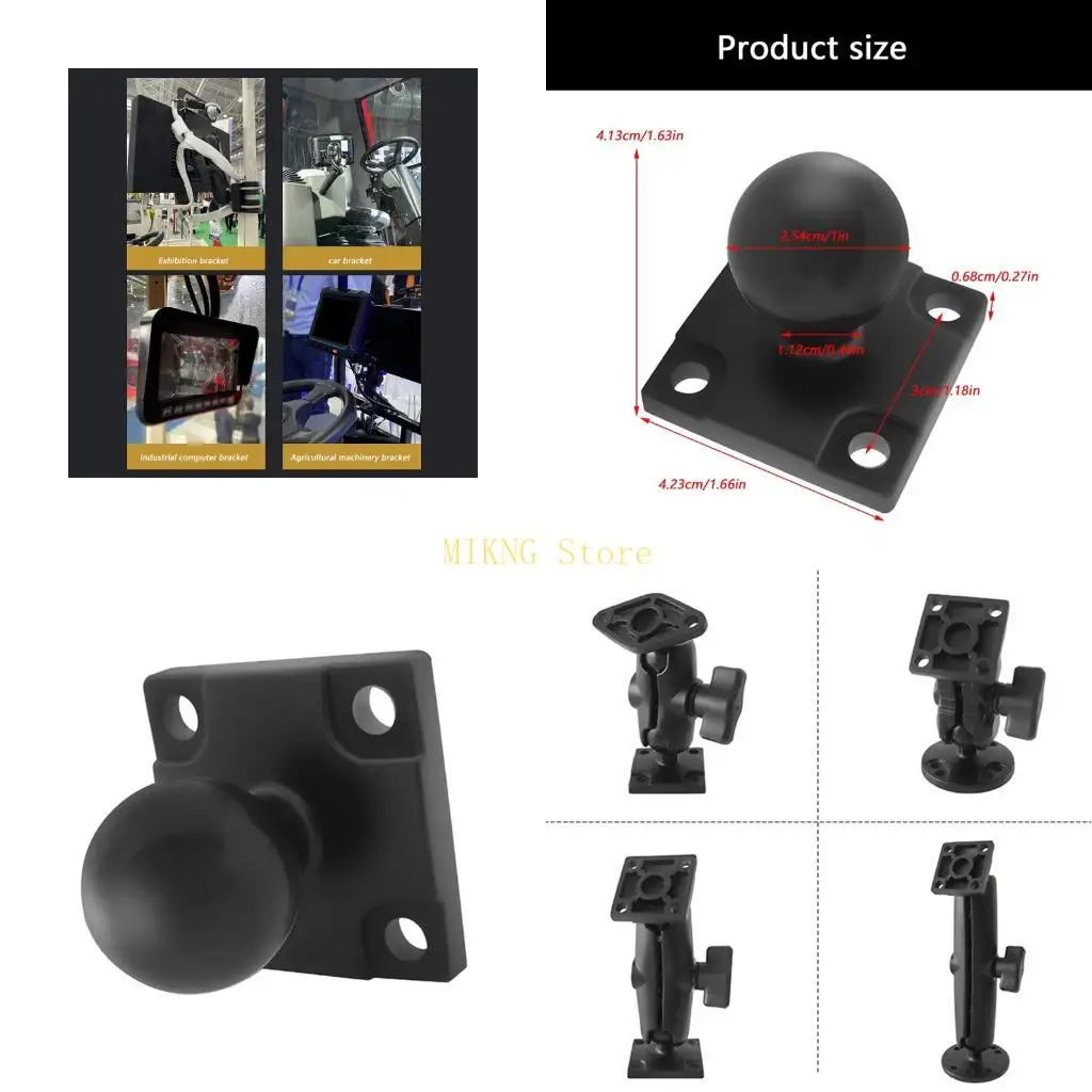 AntiSlip Motorcycle Phone Mounting Base 1in Rubber Ball Head For Navigation best sale
AntiSlip Motorcycle Phone Mounting Base 1in Rubber Ball Head For Navigation best sale