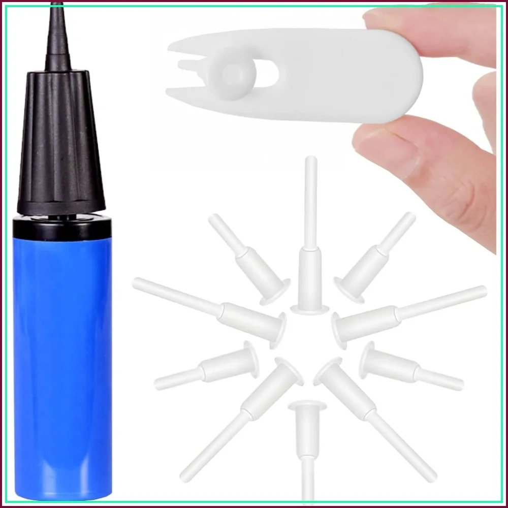 Hand Air Pump for Yoga Ball, 10 Plugs & 2 Removers, Easy Inflation & Deflation
Hand Air Pump for Yoga Ball, 10 Plugs & 2 Removers, Easy Inflation & Deflation