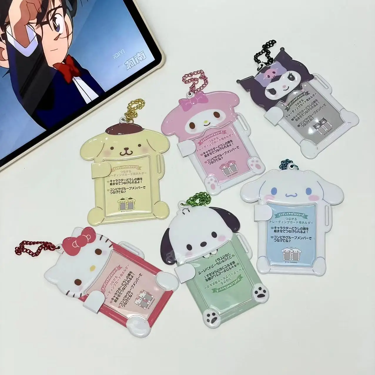 Sanrio Cartoon Transparent Card Bag Lovely Kuromi My Melody Pochacco Card Protective Sleeve Girl Student
Sanrio Cartoon Transparent Card Bag Lovely Kuromi My Melody Pochacco Card Protective Sleeve Girl Student