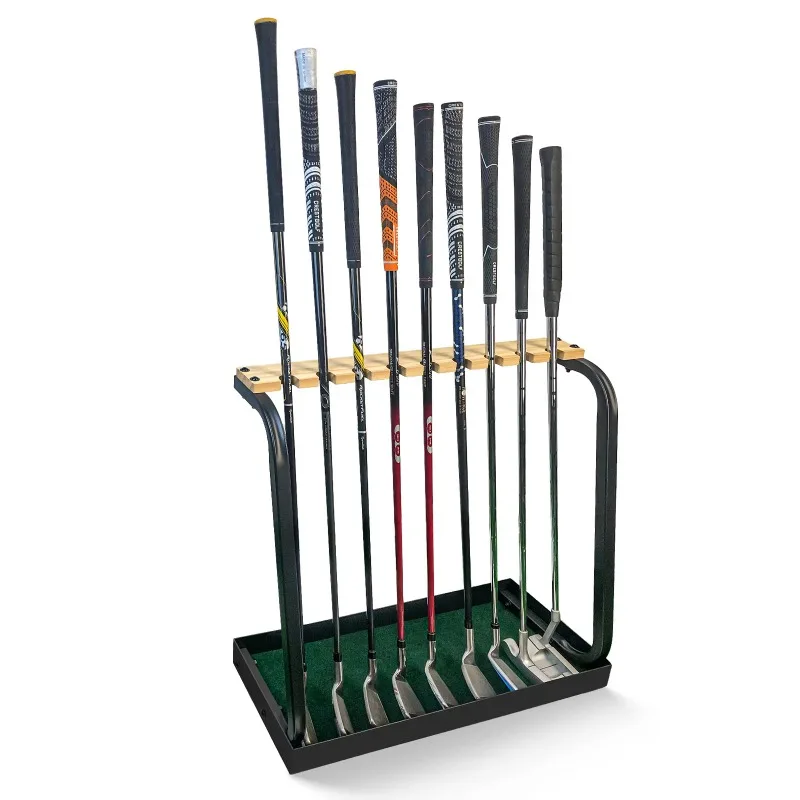 High Quality Golf Club Display Stand 9 Hole Position Rack Golf Club Storage Rack
High Quality Golf Club Display Stand 9 Hole Position Rack Golf Club Storage Rack