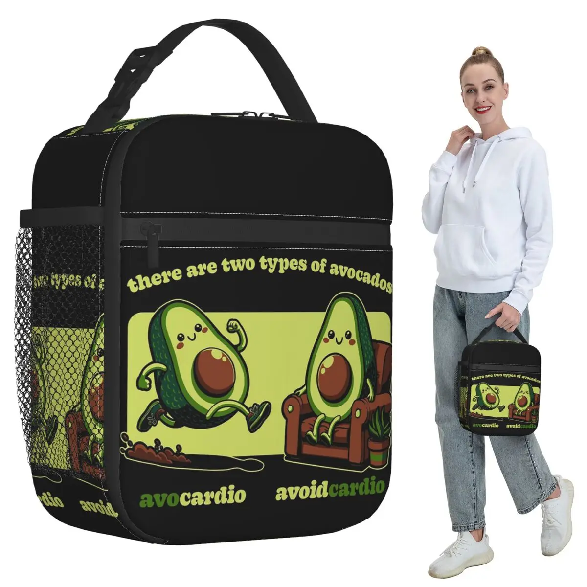 Термосумка для обедов Avocardio Avocado Cardio для детей, школьная термосумка-холодильник, портативный контейнер для еды
Термосумка для обедов Avocardio Avocado Cardio для детей, школьная термосумка-холодильник, портативный контейнер для еды