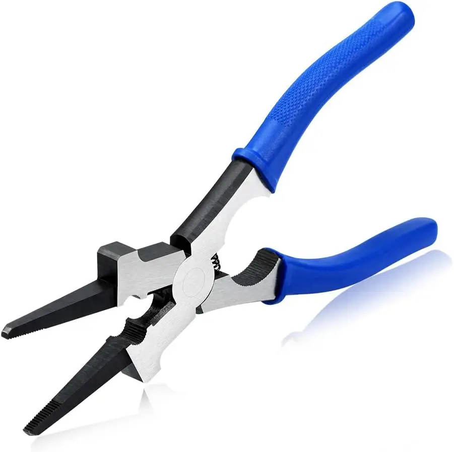 Professional MIG Welding Pliers 8 Inches 6 in 1 Multi Functional Tool Drop Forged High Carbon Steel for Scraping Spatter Grippin
Professional MIG Welding Pliers 8 Inches 6 in 1 Multi Functional Tool Drop Forged High Carbon Steel for Scraping Spatter Grippin