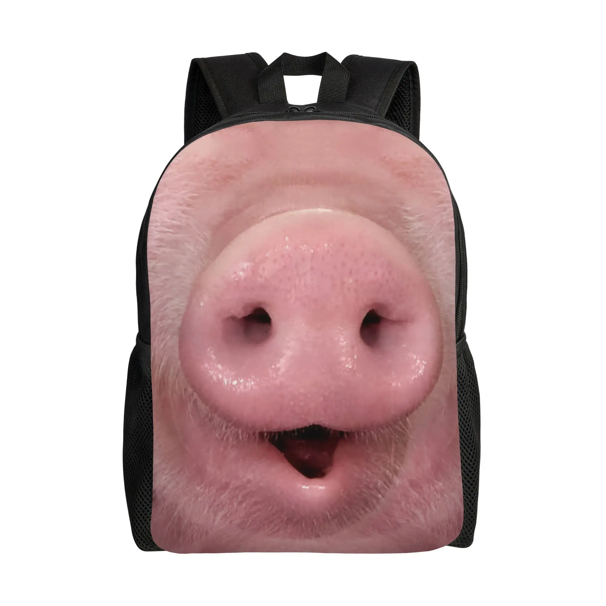 Custom 3D Print Animal Head Backpacks for Girls Boys Pig Nose School College Travel Bags Women Men Bookbag Fits 15 Inch Laptop
Custom 3D Print Animal Head Backpacks for Girls Boys Pig Nose School College Travel Bags Women Men Bookbag Fits 15 Inch Laptop