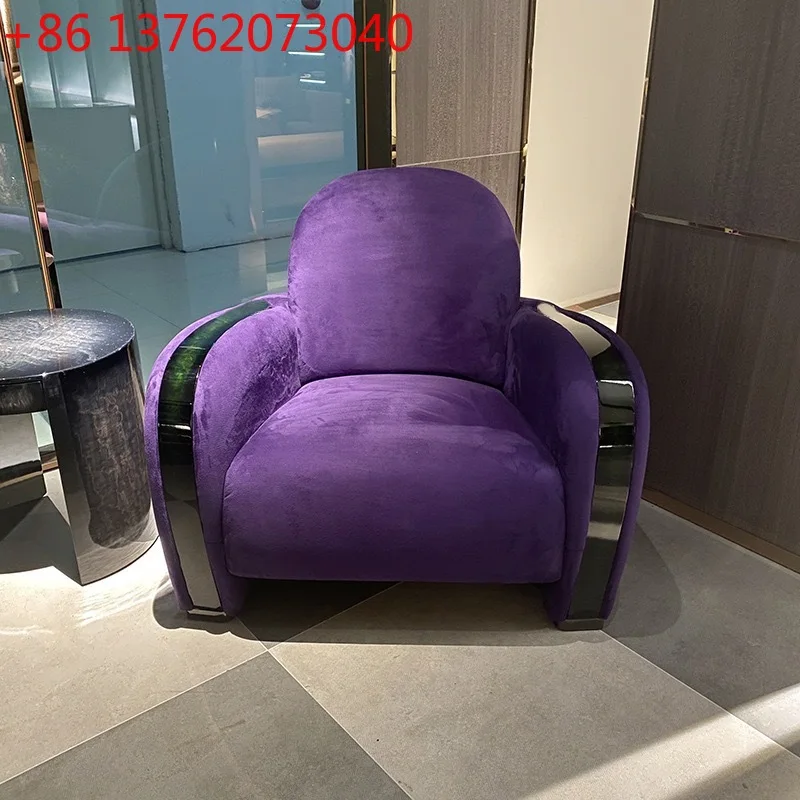 Modern light luxury fabric single sofa leisure chair ecological cloth technology cloth
Modern light luxury fabric single sofa leisure chair ecological cloth technology cloth