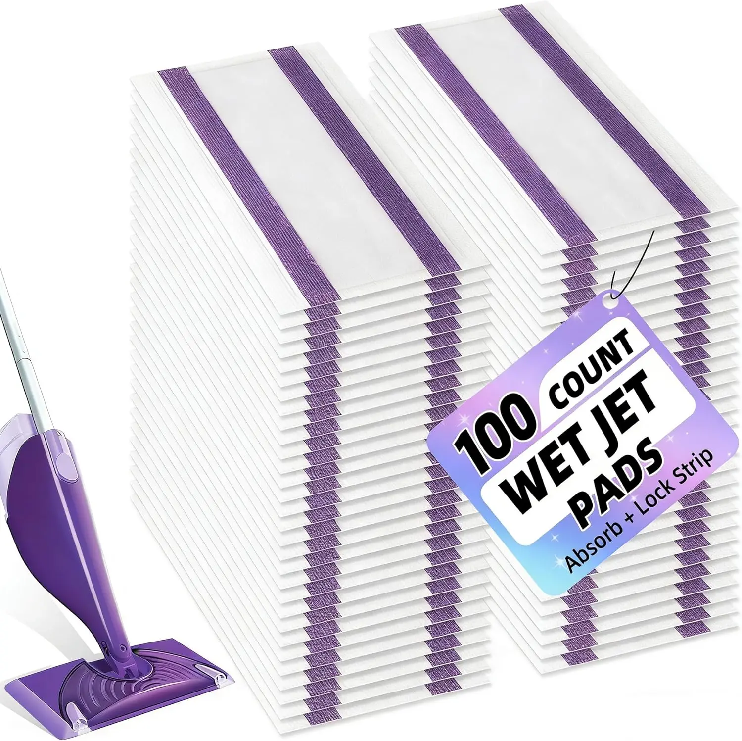 100 Count Mopping Pad for Wet Jet Mop Disposable Wetjet Pads Refills Replacement for Wet Pads Refill Compatible with Wet Jet
100 Count Mopping Pad for Wet Jet Mop Disposable Wetjet Pads Refills Replacement for Wet Pads Refill Compatible with Wet Jet