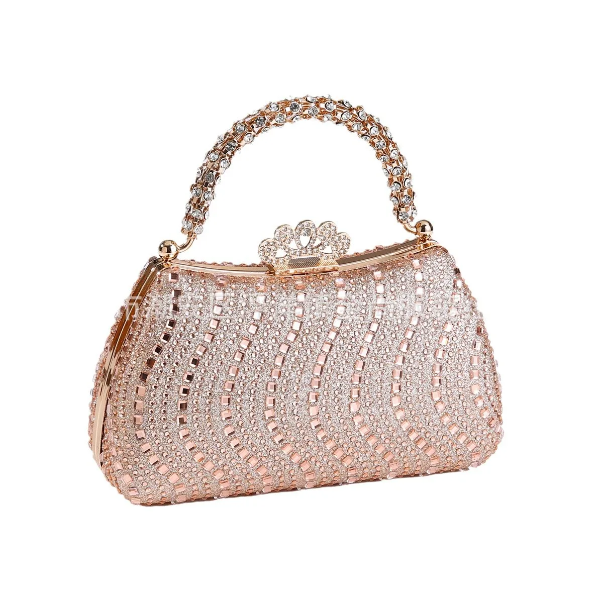Phoenix Crown Buckle Clutch - Diamond-Accented Evening Bag for Women's Formal Dresses Mini Crossbody Bag with Rhinestone Chain
Phoenix Crown Buckle Clutch - Diamond-Accented Evening Bag for Women's Formal Dresses Mini Crossbody Bag with Rhinestone Chain