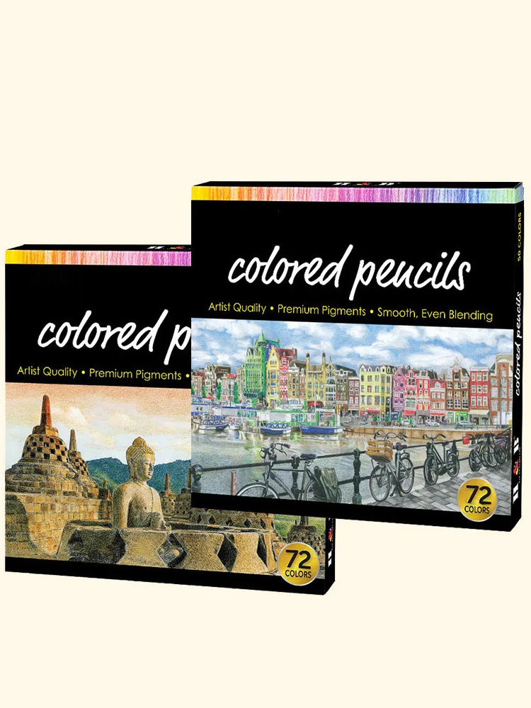 72 color Professional Oil Color Pencil Soft Wood Watercolor crayon Drawing pencils School Art Supplie
72 color Professional Oil Color Pencil Soft Wood Watercolor crayon Drawing pencils School Art Supplie