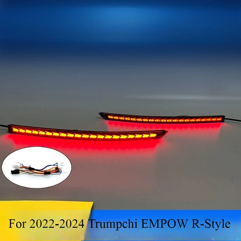 For 2022-2024 Trumpchi EMPOW R-Style Version Modified Rear Bar Light LED Running Water Steering Rear Fog Light Brake
For 2022-2024 Trumpchi EMPOW R-Style Version Modified Rear Bar Light LED Running Water Steering Rear Fog Light Brake