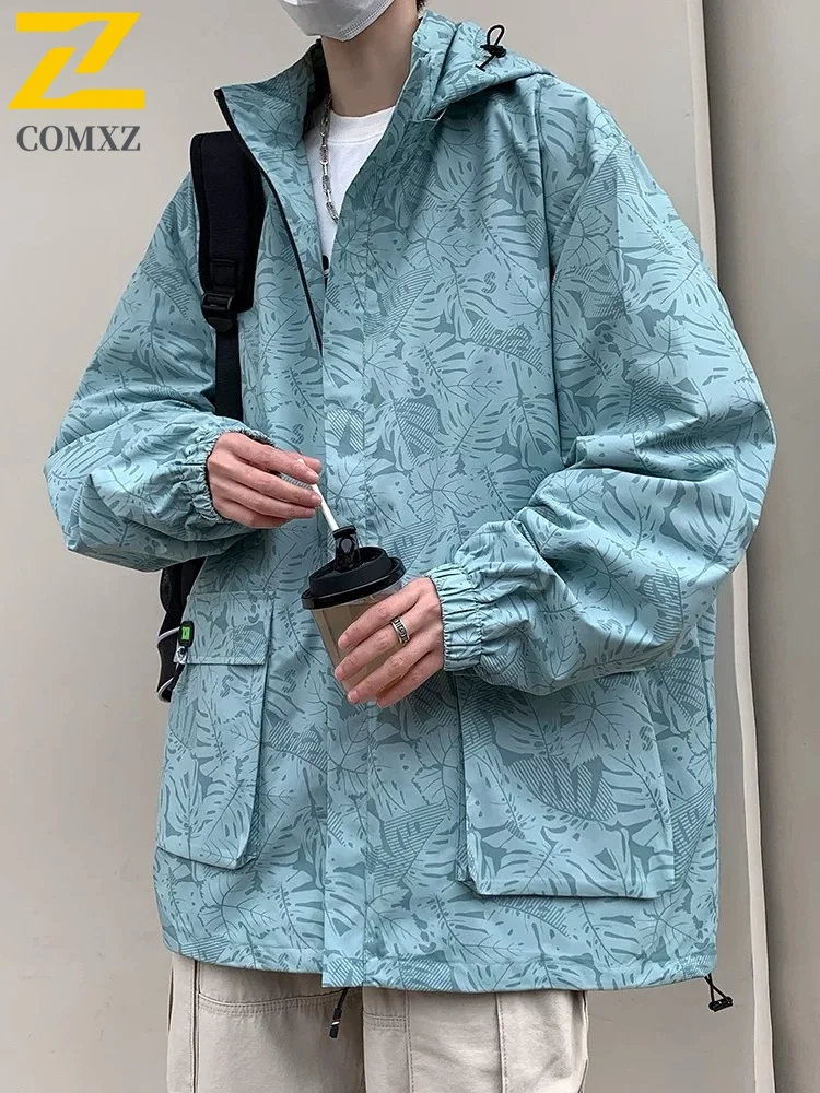 Spring Work Camo Jacket Men's Hiking Fishing Maple Leaf Pocket Waterproof Windbreaker Unisex Autumn New Running Sports Jackets
Spring Work Camo Jacket Men's Hiking Fishing Maple Leaf Pocket Waterproof Windbreaker Unisex Autumn New Running Sports Jackets
