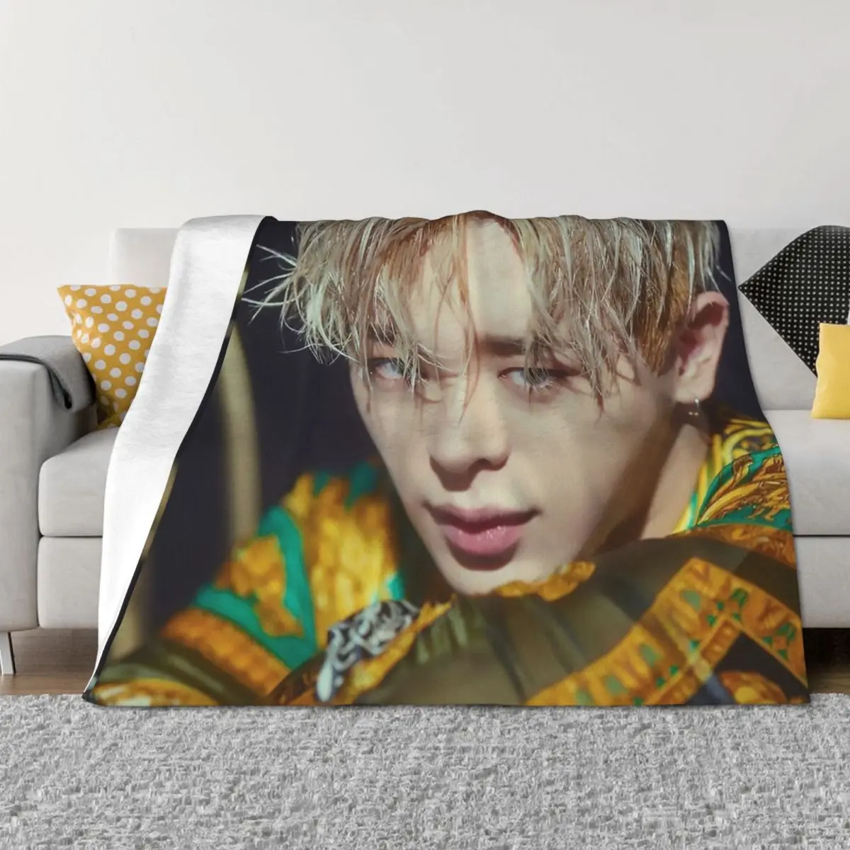 Wonho Throw Blanket Bed Fashion Sofas sofa bed Comforter Blankets
Wonho Throw Blanket Bed Fashion Sofas sofa bed Comforter Blankets
