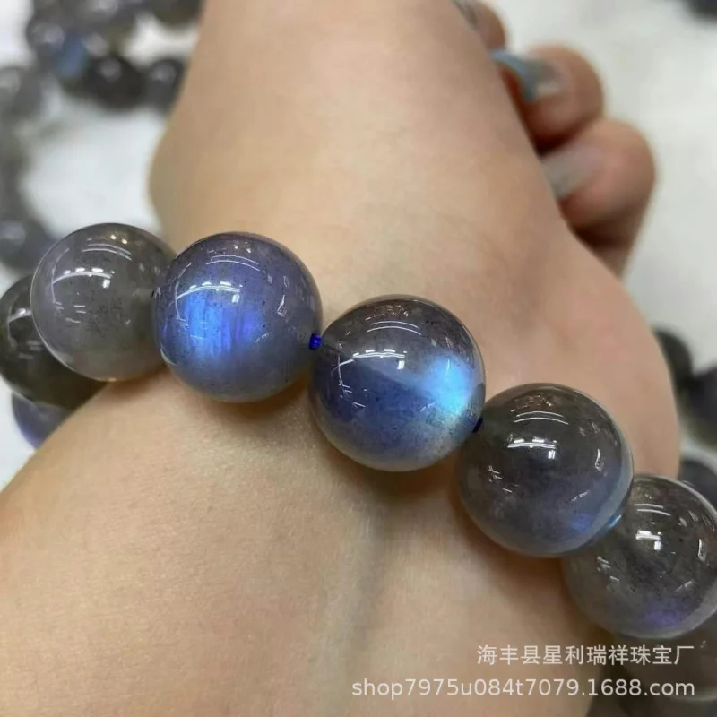 Natural Gray Moonstone Bead Bracelet Strong Blue Light Bulb Moonstone Round Bead Single Circle Bracelet
Natural Gray Moonstone Bead Bracelet Strong Blue Light Bulb Moonstone Round Bead Single Circle Bracelet