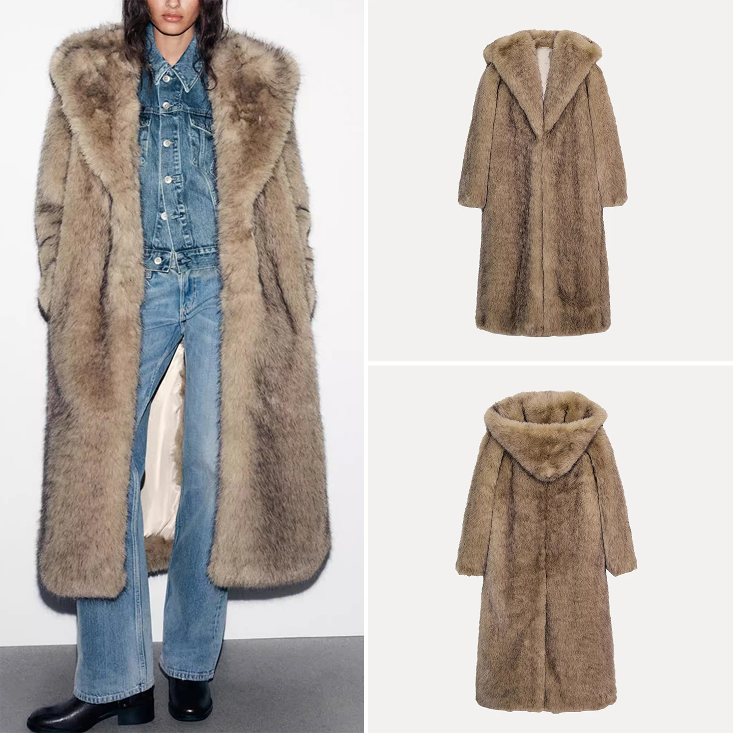 Z 2025 Winter Women's Faion Hooded Versatile Sli mat Coat Long Sve Regular Length for Young Ladies
Z 2025 Winter Women's Faion Hooded Versatile Sli mat Coat Long Sve Regular Length for Young Ladies