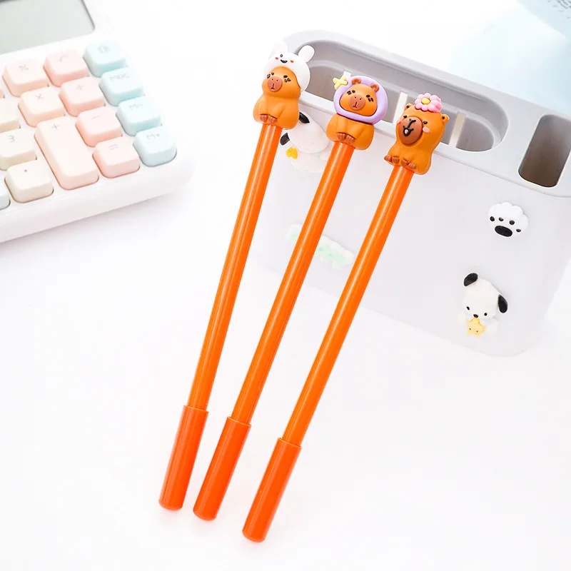 12 Pcs Creative Three-dimensional Kapibara Neutral Pen Korean Simple Style Black Refill Student Exam Writing Pen Office
12 Pcs Creative Three-dimensional Kapibara Neutral Pen Korean Simple Style Black Refill Student Exam Writing Pen Office