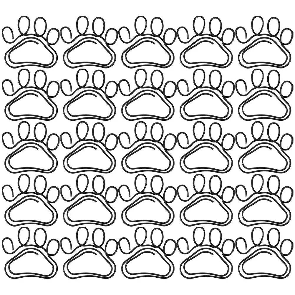 50pcs Black Cat Claw Paper Clips Creative Metal Fun Document Office Supplies Small Paper Clips for Paperwork
50pcs Black Cat Claw Paper Clips Creative Metal Fun Document Office Supplies Small Paper Clips for Paperwork