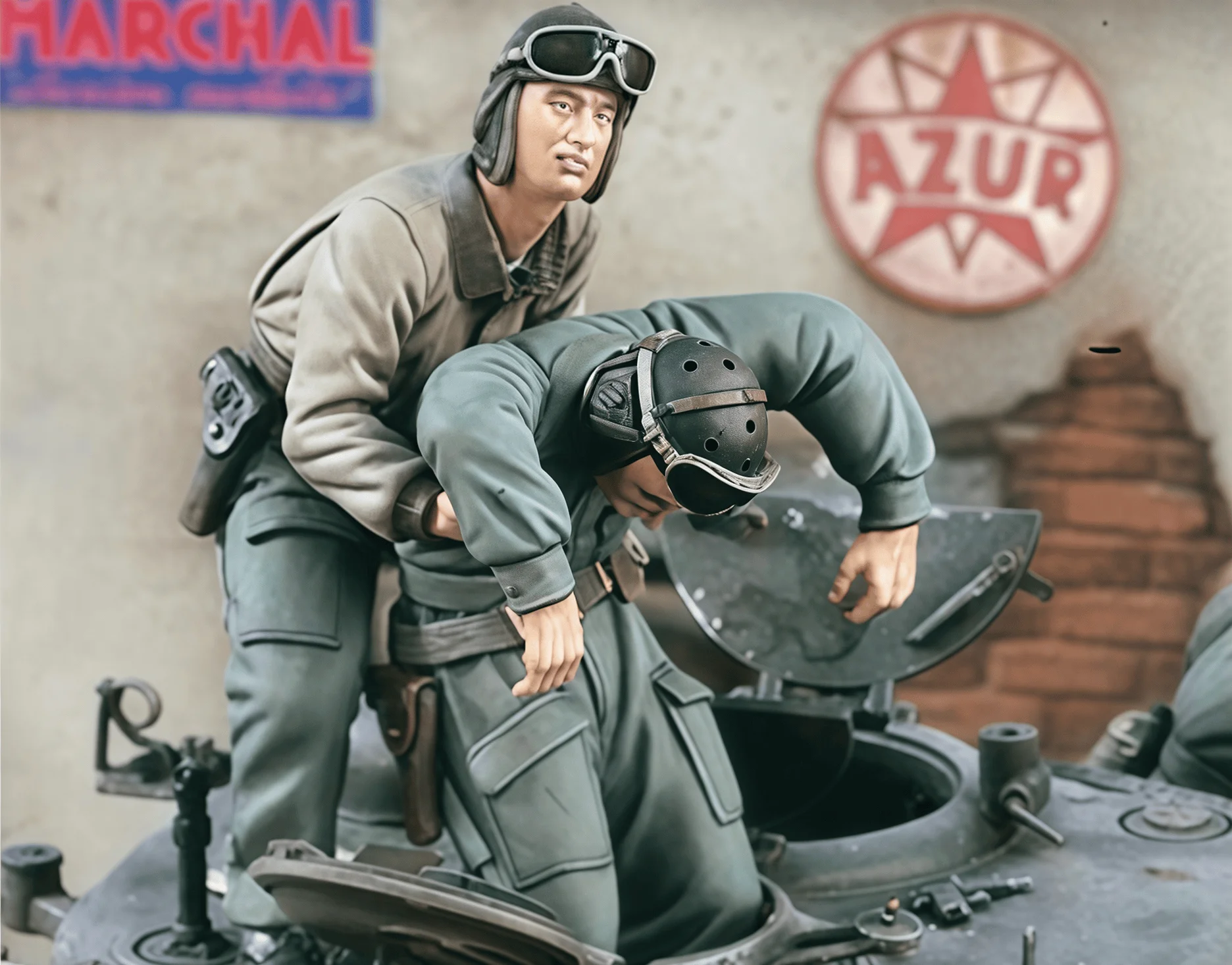 1: 35 Die Casting Resin Model Assembly Kit, GK, Save Teammates, Unpainted Need To Be Assembled
1: 35 Die Casting Resin Model Assembly Kit, GK, Save Teammates, Unpainted Need To Be Assembled