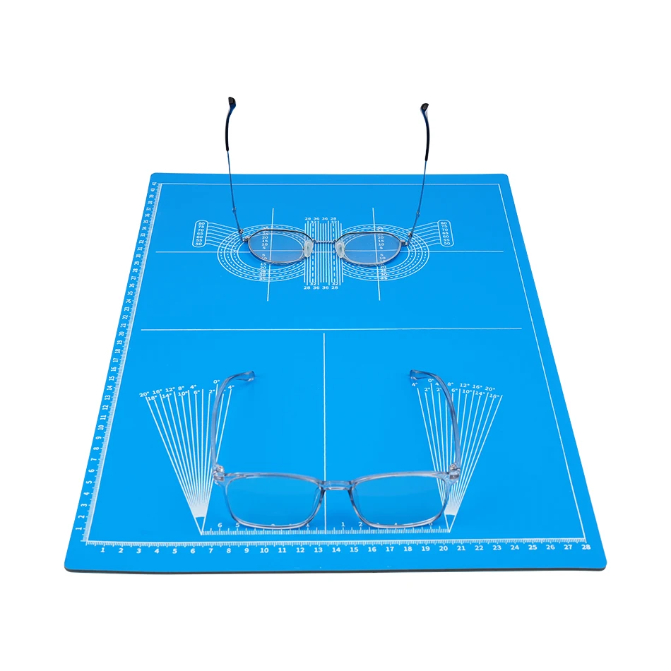 1Pcs 300x450mm Professional Eyeglass Adjustment Measuring Mat Glasses Sunglasses Lens Repair Board Pad Tool Accessories
1Pcs 300x450mm Professional Eyeglass Adjustment Measuring Mat Glasses Sunglasses Lens Repair Board Pad Tool Accessories