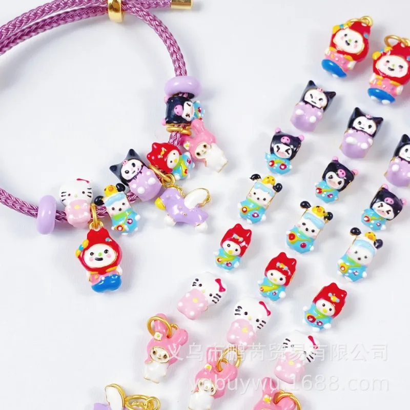 Sanrio peripheral DIY handmade accessories Kurome hand-painted large hole diy handmade bracelet necklace accessories cartoon
Sanrio peripheral DIY handmade accessories Kurome hand-painted large hole diy handmade bracelet necklace accessories cartoon
