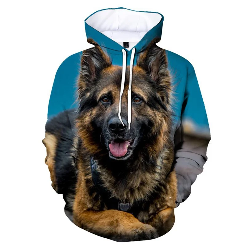 Cute 3D Printed German Shepherd Hoodie Men Fashion Casual Long Sleeves Dog Pattern Hoodies Pullover Street Kids Sweatshirts
Cute 3D Printed German Shepherd Hoodie Men Fashion Casual Long Sleeves Dog Pattern Hoodies Pullover Street Kids Sweatshirts