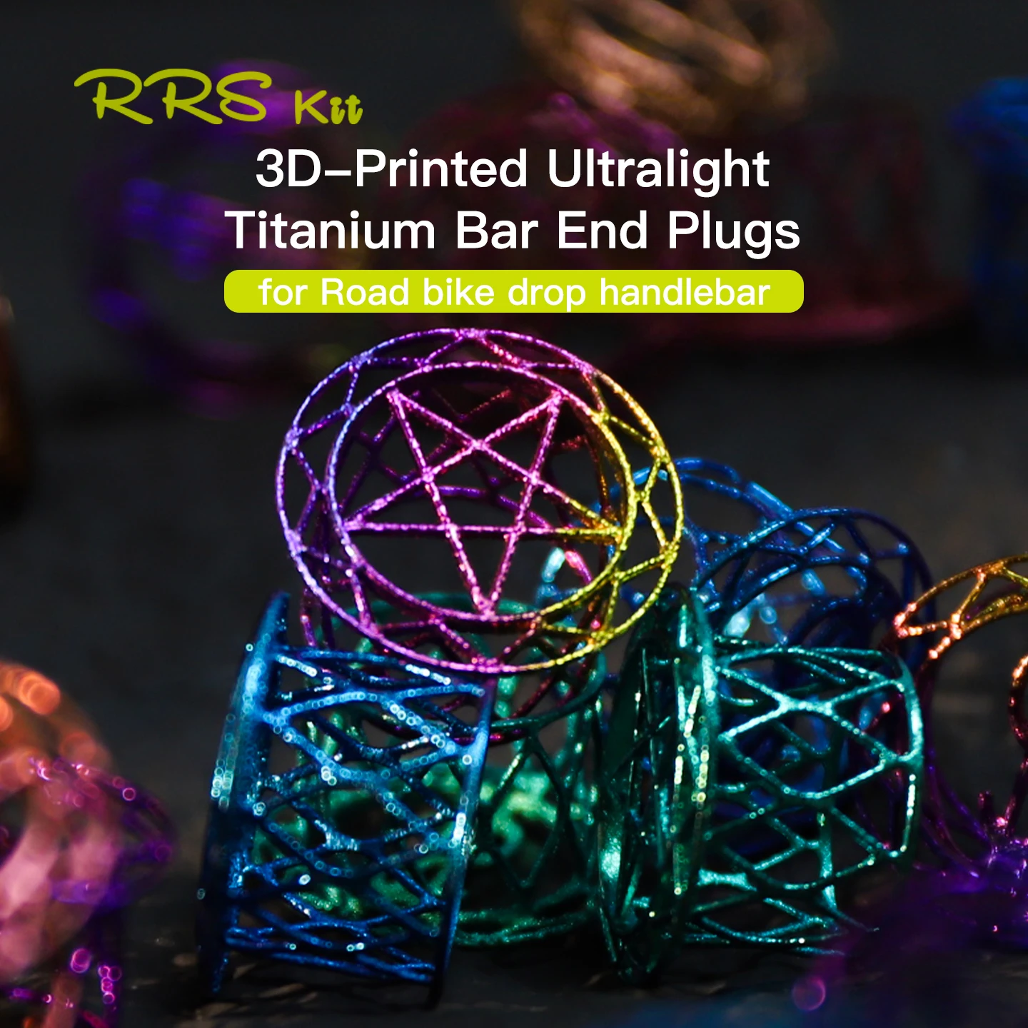 RRSKIT Road Bike Drop Handlebar End Plug 3D Printed Titanium Alloy Ultra-light Road Bike Drop Handlebar Plug Bicycle Accessories
RRSKIT Road Bike Drop Handlebar End Plug 3D Printed Titanium Alloy Ultra-light Road Bike Drop Handlebar Plug Bicycle Accessories