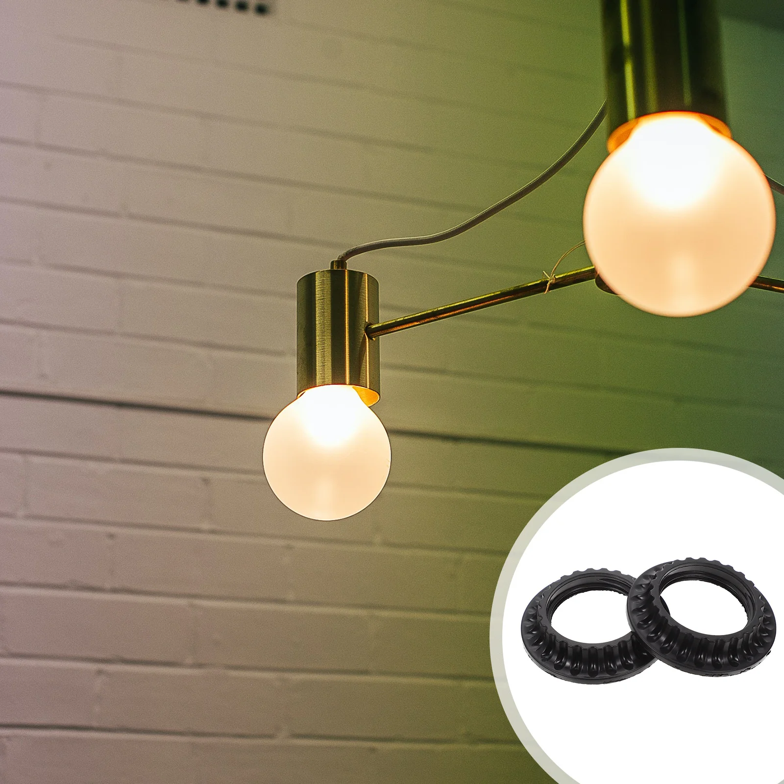 10Pcs E26 Light Holder Ring Strong Plastic Fixing Circle Tight Connection Non-Slip Lamp Repair Replacement Part for Harsh
10Pcs E26 Light Holder Ring Strong Plastic Fixing Circle Tight Connection Non-Slip Lamp Repair Replacement Part for Harsh