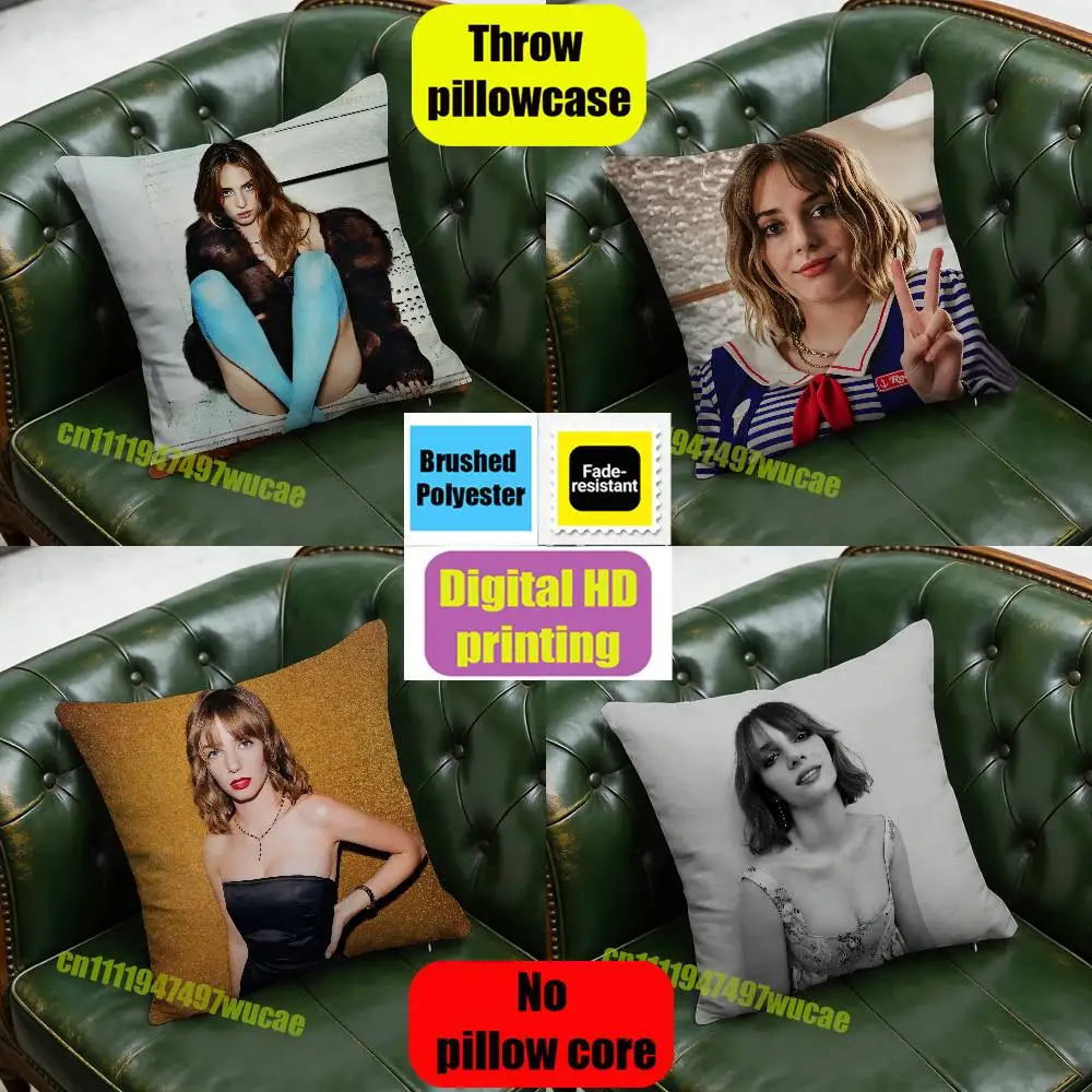 For Maya Hawke Throw Pillow Case 40x40cm Decoration DIY Square Chair Pillowcase Pad Cover
For Maya Hawke Throw Pillow Case 40x40cm Decoration DIY Square Chair Pillowcase Pad Cover