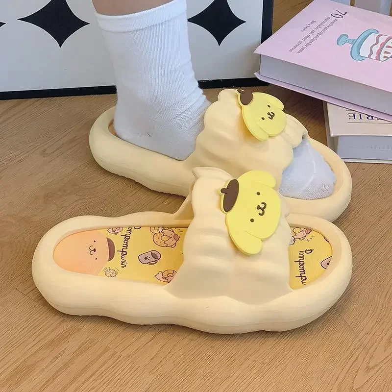Lovely Doll Kawaii Anime PomPomPurin MINISO Slipper Female Cute Cartoon Bathroom Shoes Girly Heart Ins Gifts for Girls
Lovely Doll Kawaii Anime PomPomPurin MINISO Slipper Female Cute Cartoon Bathroom Shoes Girly Heart Ins Gifts for Girls