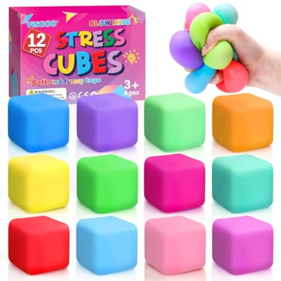 1 Pack Stress Cube, Dough Stress Balls Squishy Fidget Toys for Anxiety Relief, Soft Fidget Cube, Pull Stretch Squishy Toys for
1 Pack Stress Cube, Dough Stress Balls Squishy Fidget Toys for Anxiety Relief, Soft Fidget Cube, Pull Stretch Squishy Toys for