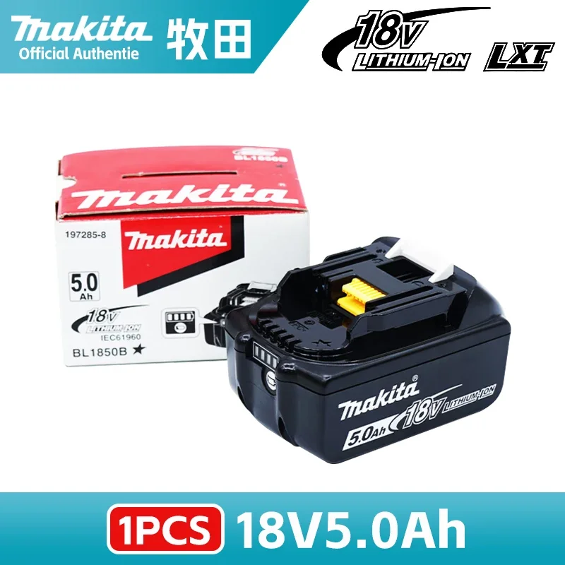 Original Makita 18V battery 6.0Ah rechargeable battery Original Makita 18V 5.0Ah power tool battery charger BL1850B BL1860B
Original Makita 18V battery 6.0Ah rechargeable battery Original Makita 18V 5.0Ah power tool battery charger BL1850B BL1860B