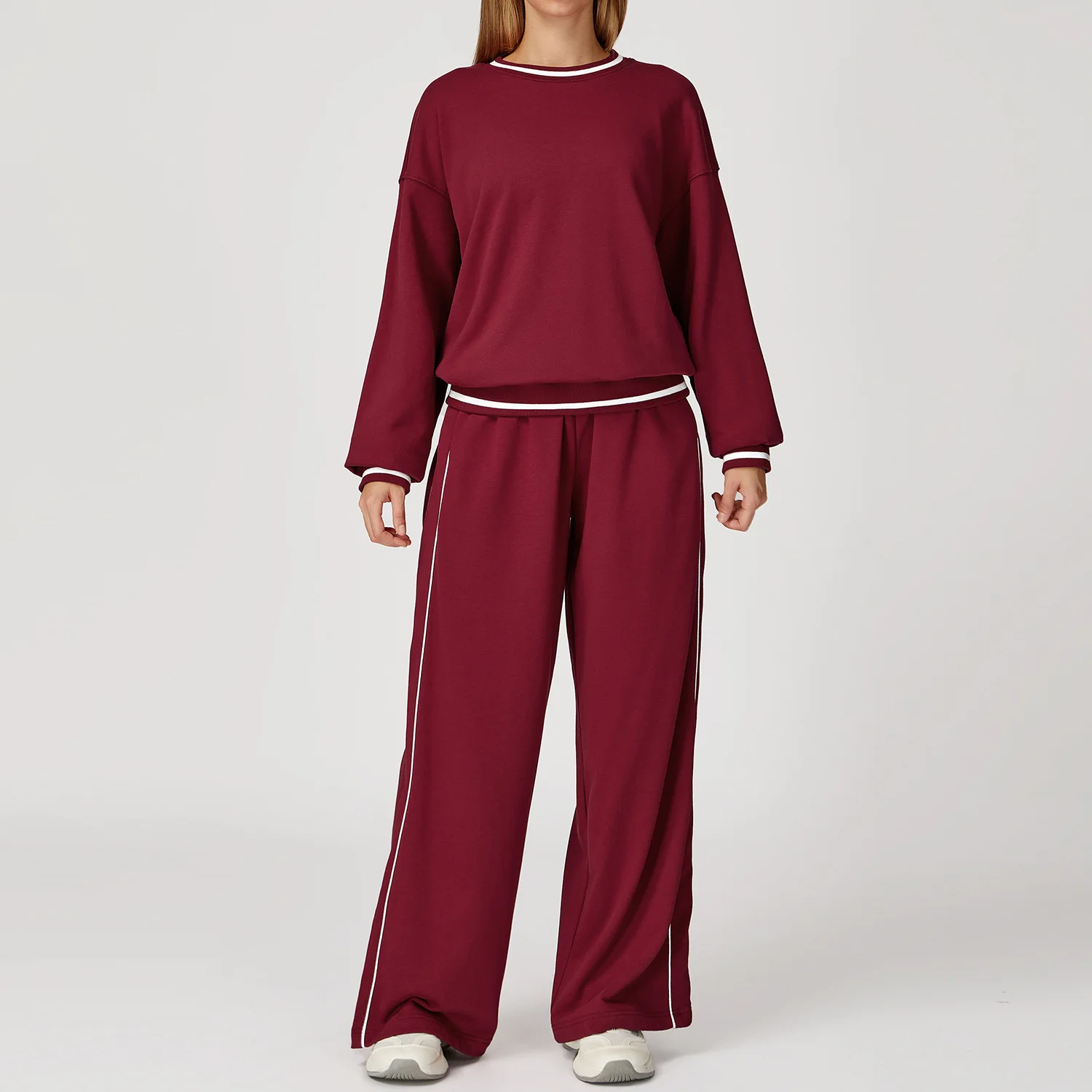 2PCS Winter Yoga Sets Contrasting Sports Hoodie Sweatpants Set Women's 2Pieces Tracksuit Outdoor Running Set Gym Sports Suits
2PCS Winter Yoga Sets Contrasting Sports Hoodie Sweatpants Set Women's 2Pieces Tracksuit Outdoor Running Set Gym Sports Suits