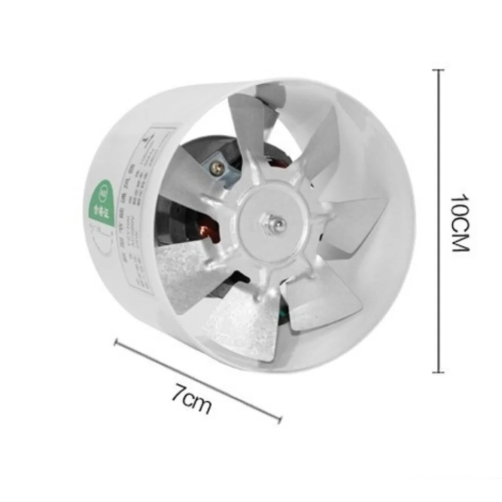 For Quiet Home Environments White Round Duct Fan Metal Construction Ventilation Fan Compact Airflow Booster Low Noise Under 40dB
For Quiet Home Environments White Round Duct Fan Metal Construction Ventilation Fan Compact Airflow Booster Low Noise Under 40dB