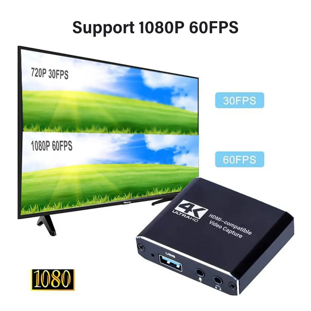 Популярная карта видеозахвата 1080P 4K, HDMI-совместимая с USB3.0, для записи видео и стереозвука, для игр, прямых трансляций, дропшиппинг
Популярная карта видеозахвата 1080P 4K, HDMI-совместимая с USB3.0, для записи видео и стереозвука, для игр, прямых трансляций, дропшиппинг