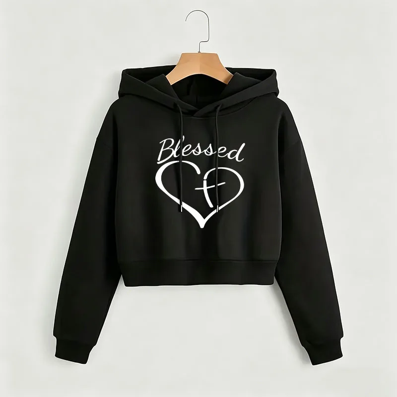 Retro Blessed Love Heart Print Cropped Sweatshirt Crop Top Hoodie Y2k Sweatshirts Gothic Casual Style Clothes Autumn Winter
Retro Blessed Love Heart Print Cropped Sweatshirt Crop Top Hoodie Y2k Sweatshirts Gothic Casual Style Clothes Autumn Winter