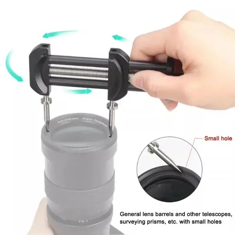 Lens Repair Tool Multi-Function Vise Lens Filter Ring Spanner Wrench Open Tool Aluminum Alloy Universal Lens Repair Tool
Lens Repair Tool Multi-Function Vise Lens Filter Ring Spanner Wrench Open Tool Aluminum Alloy Universal Lens Repair Tool