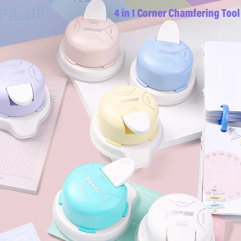 4 in 1 multi-function corner rounder multi-function corner cutter manual right angle round edge small card puncher diy cutter
4 in 1 multi-function corner rounder multi-function corner cutter manual right angle round edge small card puncher diy cutter
