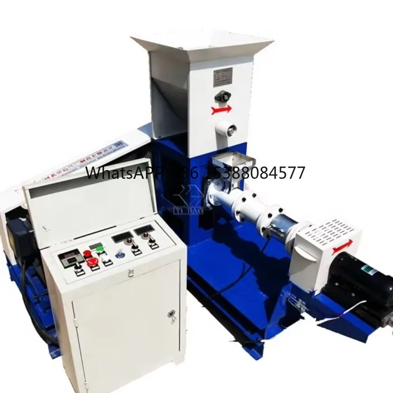 Floating Fish Feed Mill Pellet Extruder Machine Floating Feed Pellet Pet Food Extruder Processing Machine New Product 220v
Floating Fish Feed Mill Pellet Extruder Machine Floating Feed Pellet Pet Food Extruder Processing Machine New Product 220v