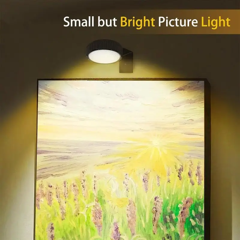 3Pcs Battery Operated Picture Light, Magnetic Led Painting Light with Remote Dimmable Adjustable color temperature
3Pcs Battery Operated Picture Light, Magnetic Led Painting Light with Remote Dimmable Adjustable color temperature