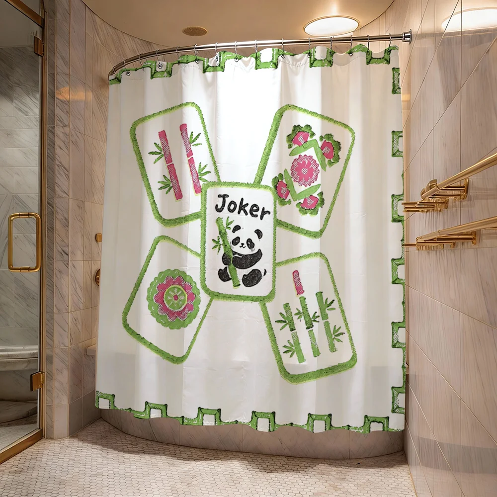 Cute Panda Bamboo Joker Shower Curtain Waterproof Bathroom Decor Liner for Kids Shower curtain 180x180cm
Cute Panda Bamboo Joker Shower Curtain Waterproof Bathroom Decor Liner for Kids Shower curtain 180x180cm