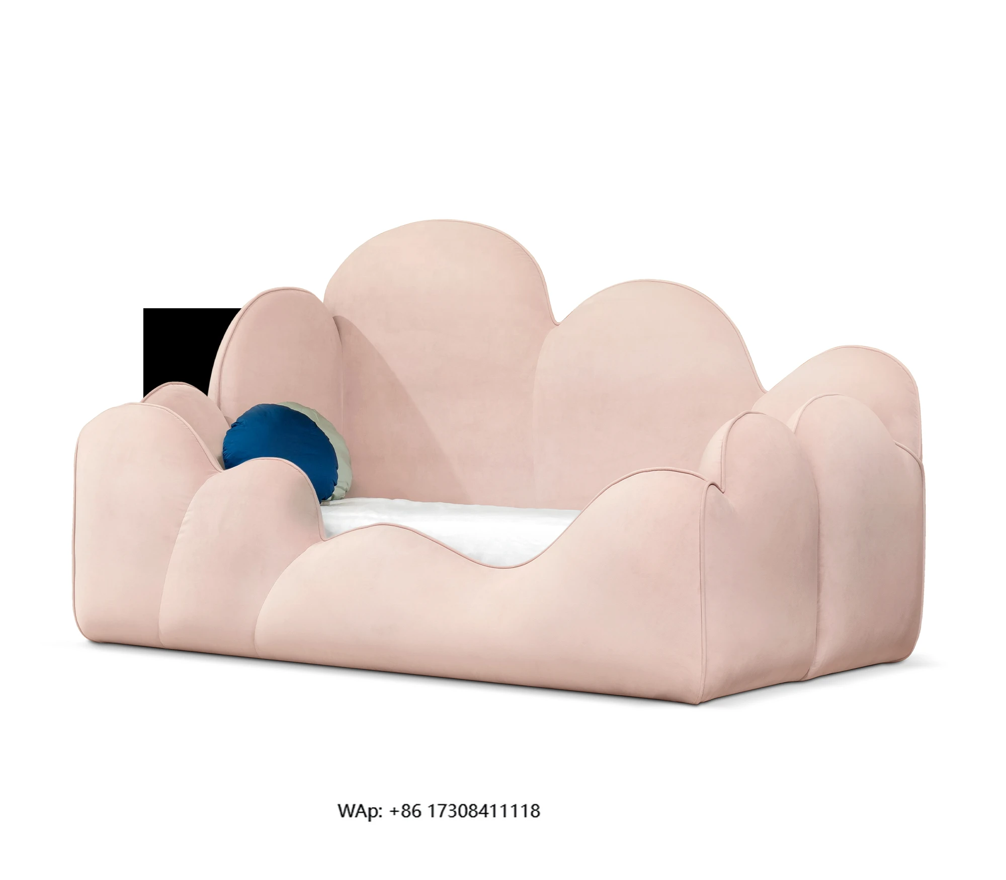 Children's Bed Customized Colour Girl Princess Bed Modern Simple Kid 's Single Bed
Children's Bed Customized Colour Girl Princess Bed Modern Simple Kid 's Single Bed