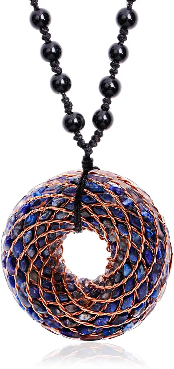 Rodin Coil & Orgone Pendant Necklace for Meditation, Reiki Energy Necklace, Chakra Balancing, Spiritual Protection
Rodin Coil & Orgone Pendant Necklace for Meditation, Reiki Energy Necklace, Chakra Balancing, Spiritual Protection