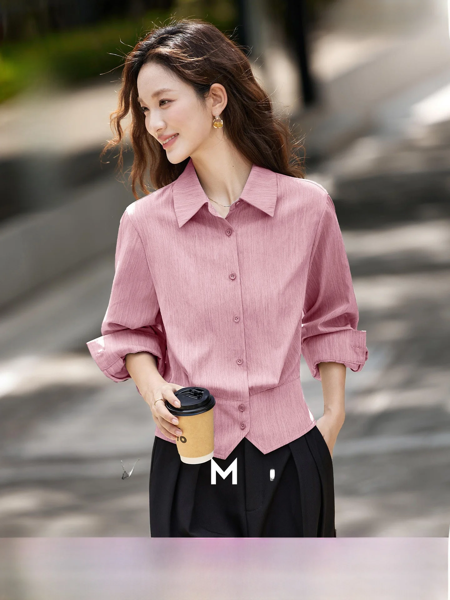 Elegant Striped Women's Shirt Spring Summer New Irregular Design Turn-down Collar Top Coat Fashionable Casual Long Sleeve
Elegant Striped Women's Shirt Spring Summer New Irregular Design Turn-down Collar Top Coat Fashionable Casual Long Sleeve