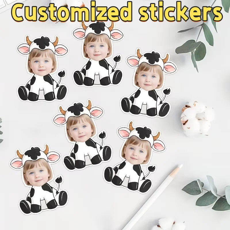 Custom Cow Design Farm Animal Portrait Stickers Personalized Gift Tags for Farm Party Decoration Holiday & Birthday Gifts
Custom Cow Design Farm Animal Portrait Stickers Personalized Gift Tags for Farm Party Decoration Holiday & Birthday Gifts