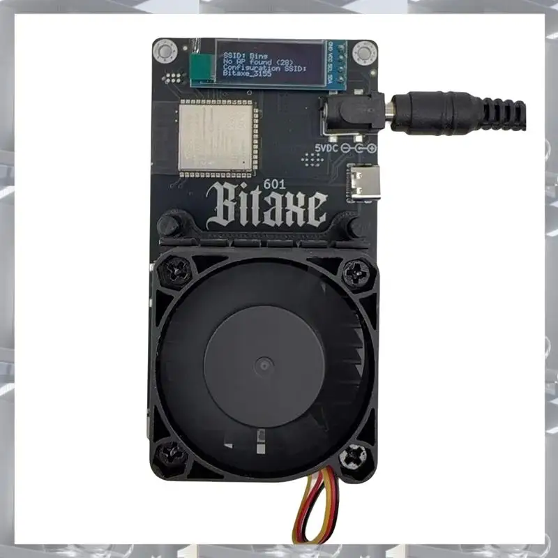 Лидер продаж-Bitaxe Gamma 601 1.2TH/S BTC Solo Miner 18-22 Вт BM1370 Asic от Antminer S21 Pro BTC Crypto Miner AU PLUG, Bitaxe Gam
Лидер продаж-Bitaxe Gamma 601 1.2TH/S BTC Solo Miner 18-22 Вт BM1370 Asic от Antminer S21 Pro BTC Crypto Miner AU PLUG, Bitaxe Gam