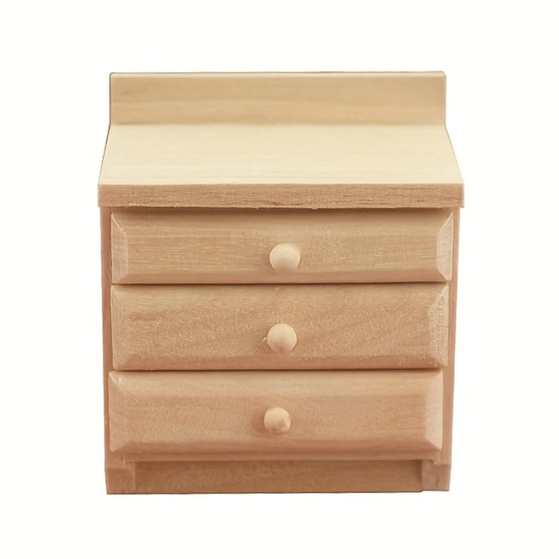 1pcs 1:12 Scale Miniature Wooden Chest of Drawers, Nightstand Model Dollhouse Furniture for DIY Crafts,Home Decor
1pcs 1:12 Scale Miniature Wooden Chest of Drawers, Nightstand Model Dollhouse Furniture for DIY Crafts,Home Decor