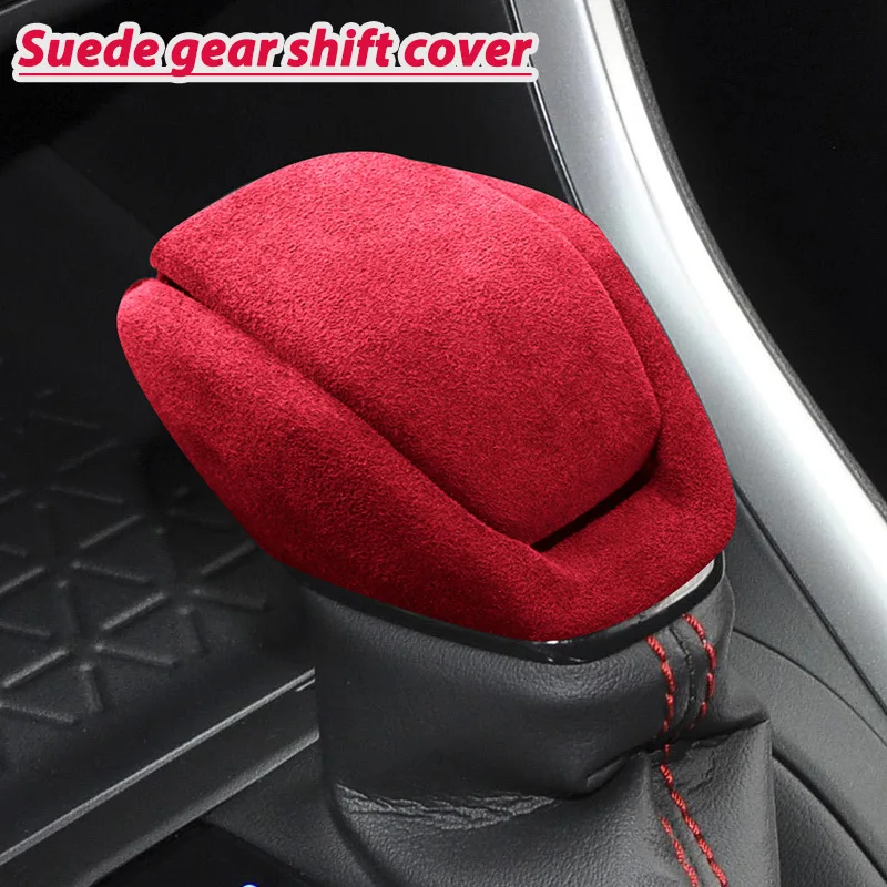 For Toyota RAV4 Rongfang gear lever cover, Highlander suede gear shift cover, Weilanda interior modification sticker
For Toyota RAV4 Rongfang gear lever cover, Highlander suede gear shift cover, Weilanda interior modification sticker