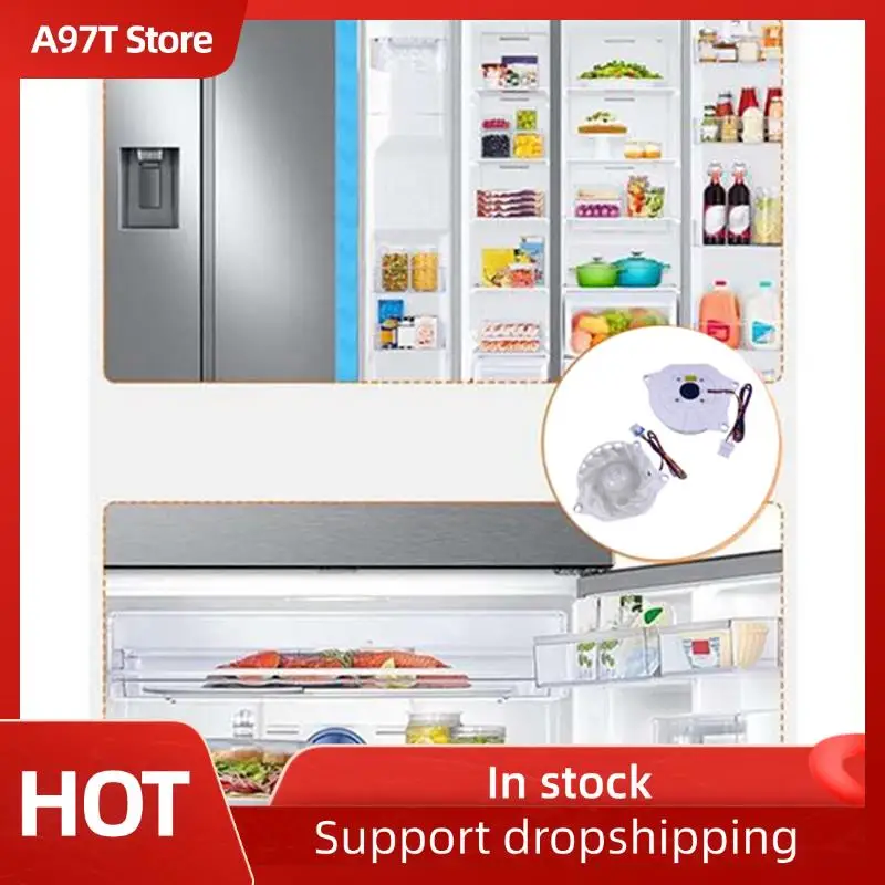 A97T EAU63503702 Refrigerator Evaporator Fan Motor For Fridge AREL2110RA Cooling Fan Motor Replacement Part DC 12V
A97T EAU63503702 Refrigerator Evaporator Fan Motor For Fridge AREL2110RA Cooling Fan Motor Replacement Part DC 12V