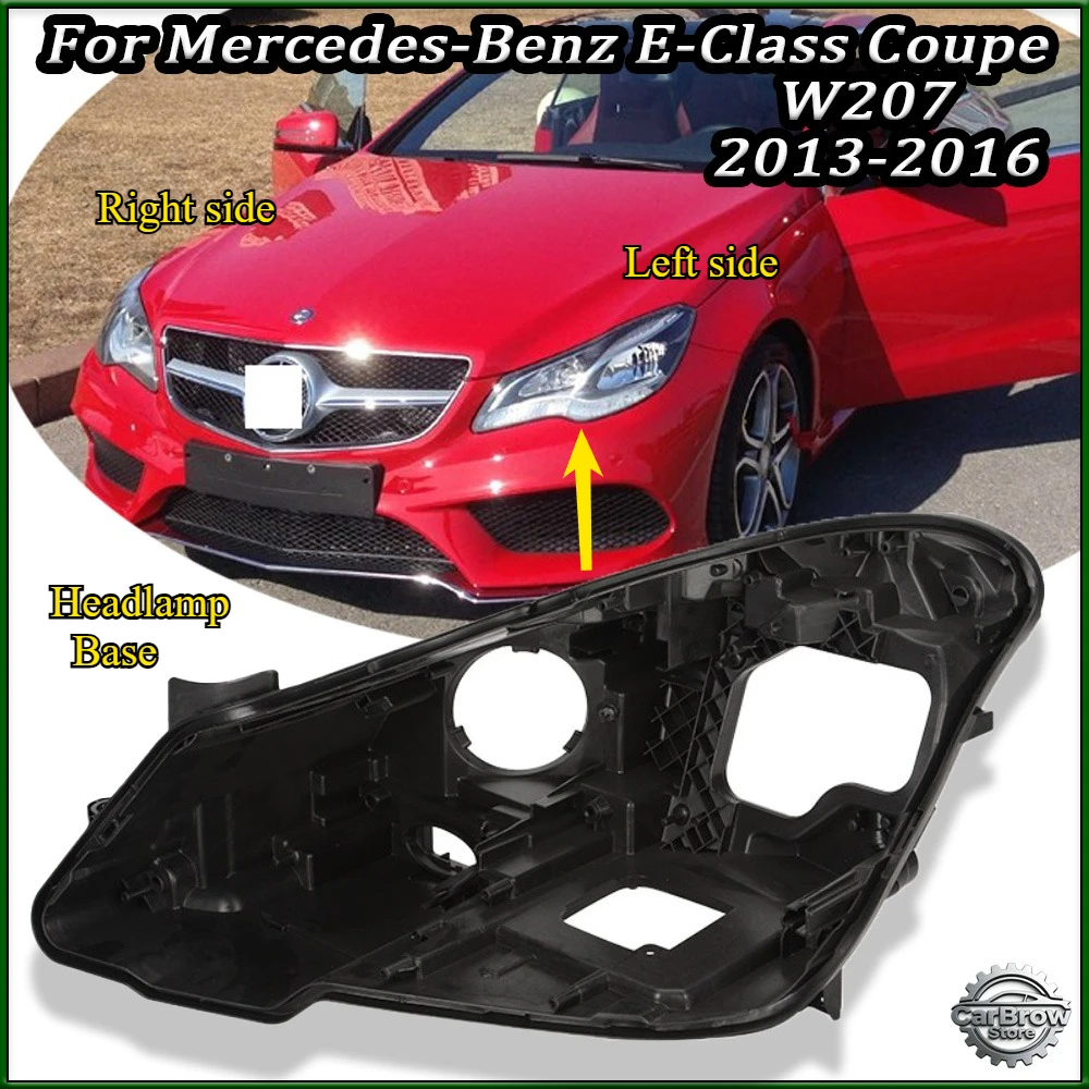 Headlight Rear Shell Replace For Mercedes-Benz E-Class Coupe W207 2013 to 2016 Headlamp Base Headlight House Black Rear Shell
Headlight Rear Shell Replace For Mercedes-Benz E-Class Coupe W207 2013 to 2016 Headlamp Base Headlight House Black Rear Shell