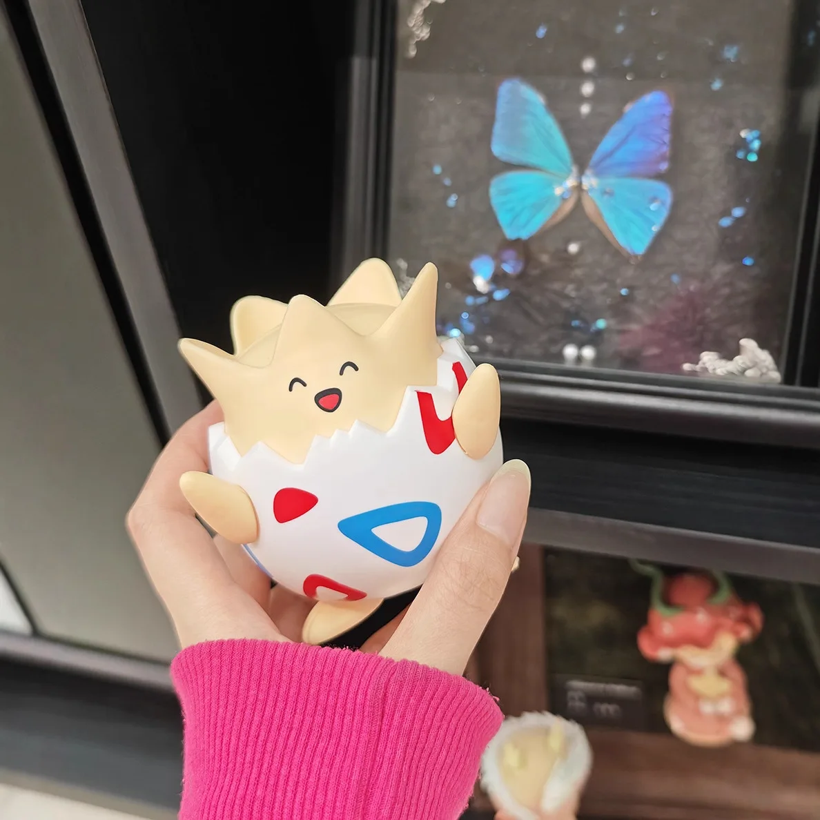 New Pokemon Togepi Anime Figure Kawaii Car Desktop Ornament Cute Mini Model Doll Creative and Interesting Gifts Toys Wholesale
New Pokemon Togepi Anime Figure Kawaii Car Desktop Ornament Cute Mini Model Doll Creative and Interesting Gifts Toys Wholesale